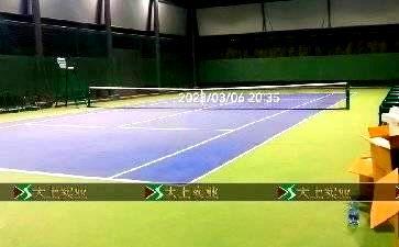 坂田室内运营网球场亚游九游会案例